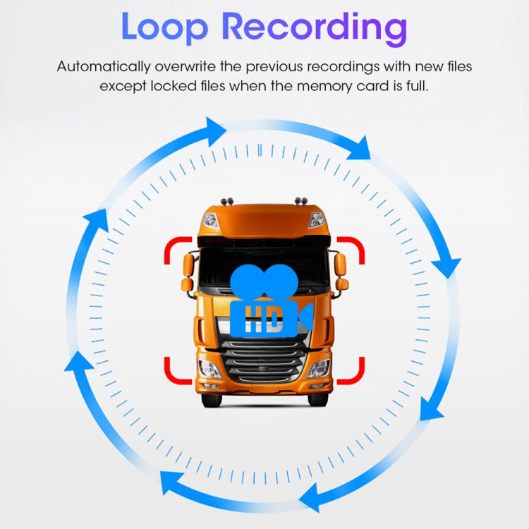 7 inch Car Digital Wireless Rear-view Split-screen Monitor Four Record, Four Record 7 inch Car Digital Wireless Rear-view Split-screen Monitor Four Record, Four Record